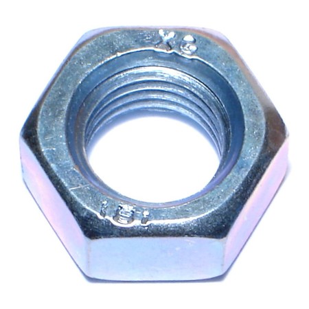 MIDWEST FASTENER Hex Nut, M16-2, Steel, Class 8, Zinc Plated, 25 PK 06879